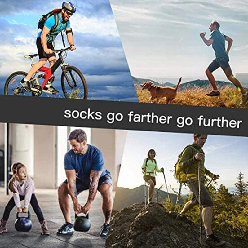 (image for) 6 Pairs Men's Cotton Sports Ankle Socks Anti Odor Sweat Absorbent Breathable Outdoor Cycling Travel Athletic Short Socks Comfortable