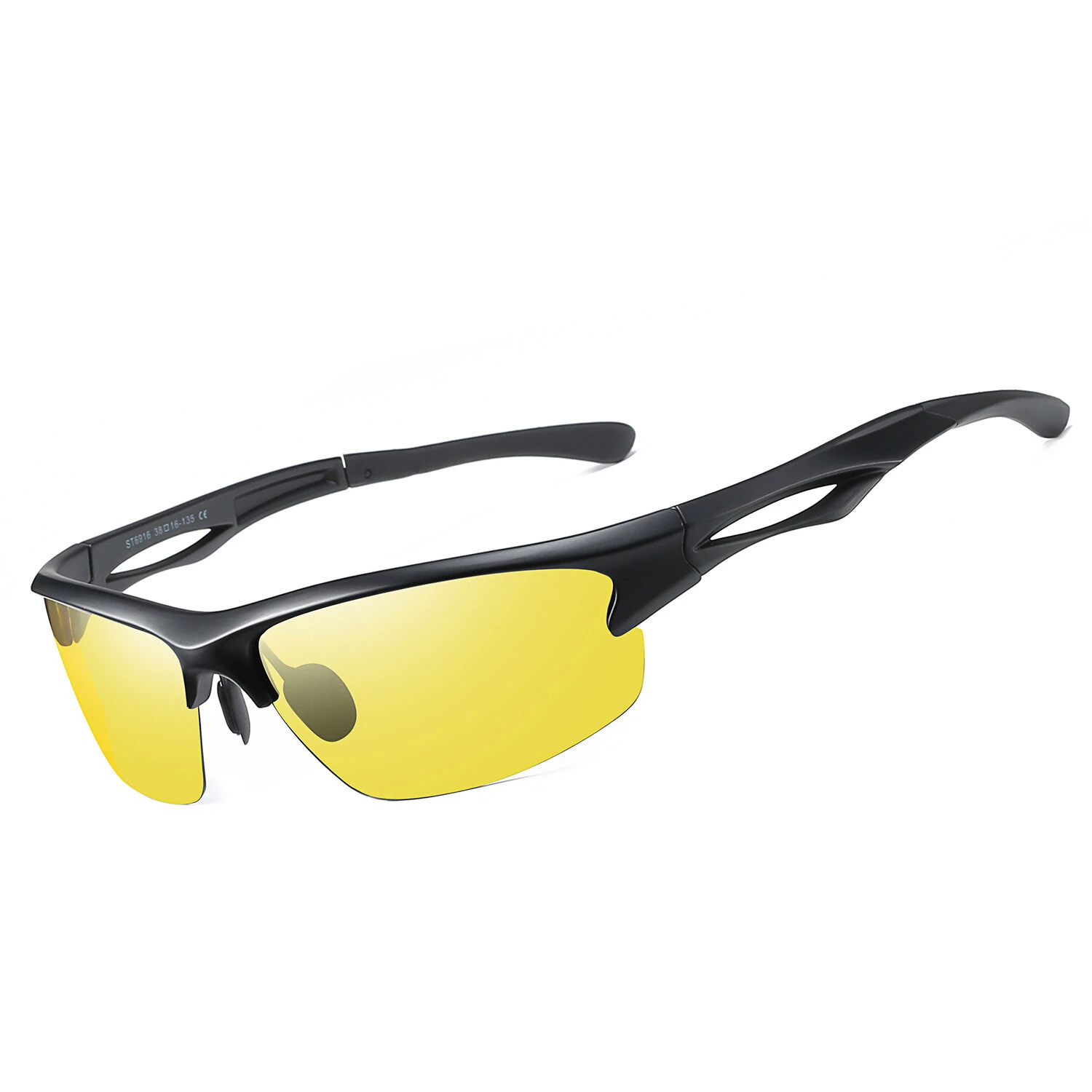 (image for) Cycling Polarized Goggles Sunglasses TR UV400 Protection Fashion Sports Eyewear for Outdoor Fishing Travel with Case