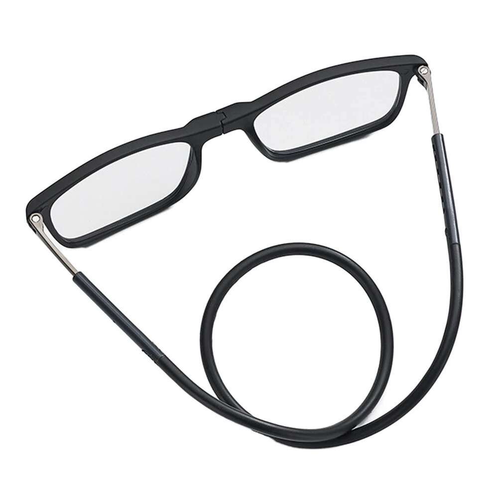 (image for) Magnetic Neck-hanging Foldable Reading Glasses, Anti-Blue Light High-definition Reading Glasses, Ultra-light Portable Hyperopia Glasses